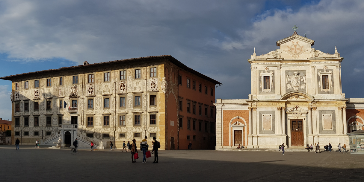 La Piazza dei Cavalieri avec la Scuola Normale Superiore à Pise