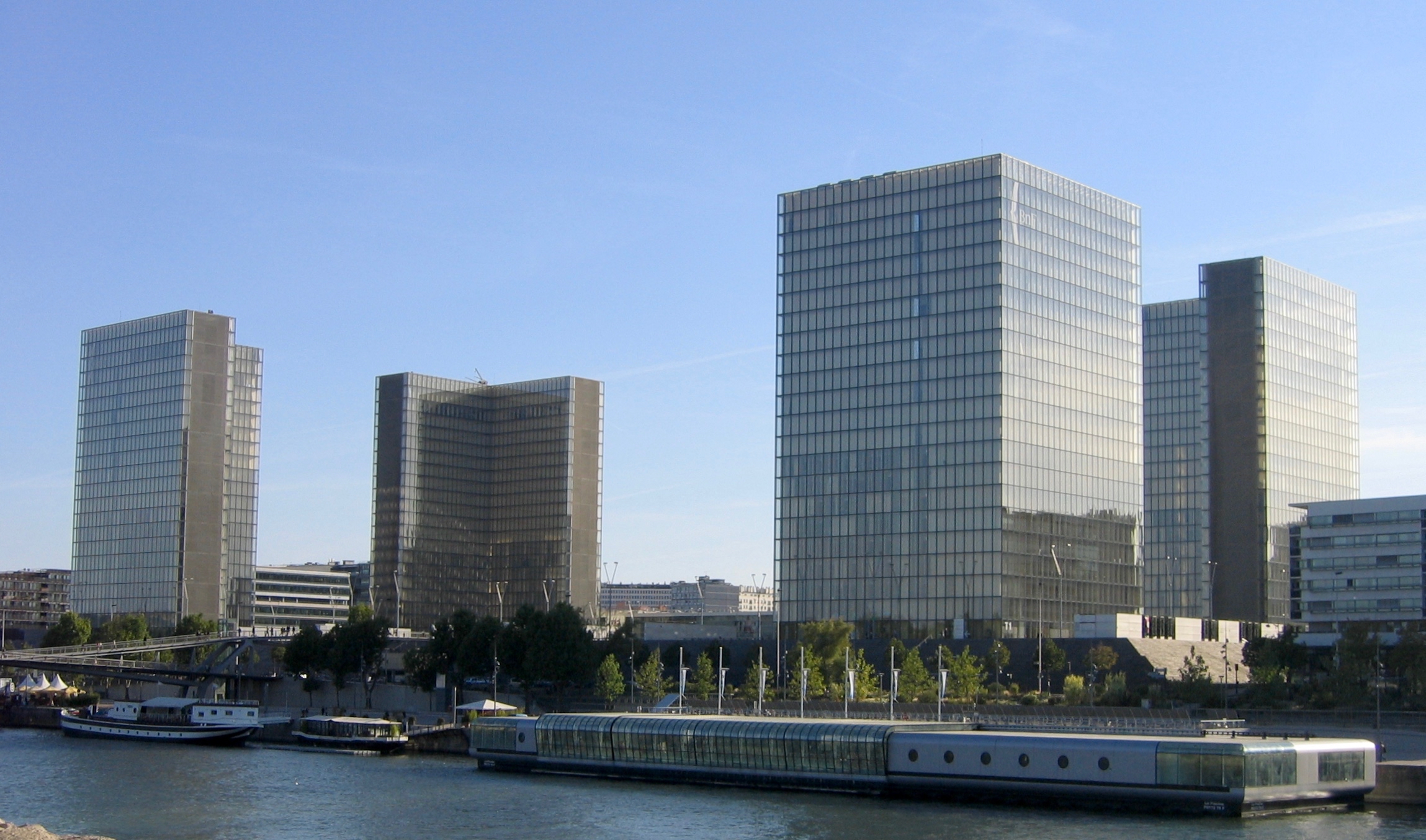 Vue du site François-Mitterrand de la BnF