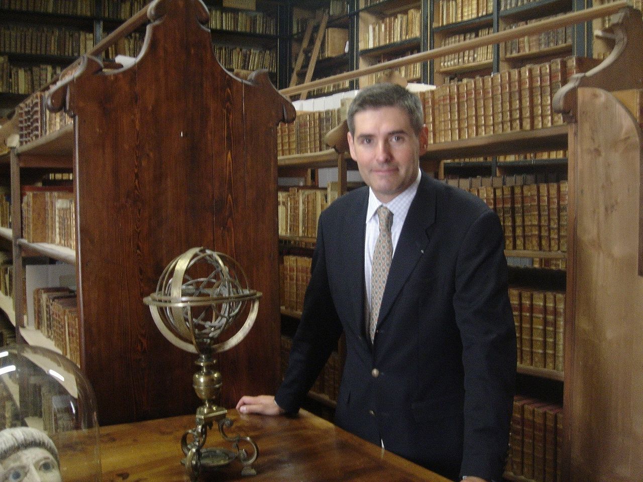 Jean-François Delmas à la bibliothèque Inguimbertine 
