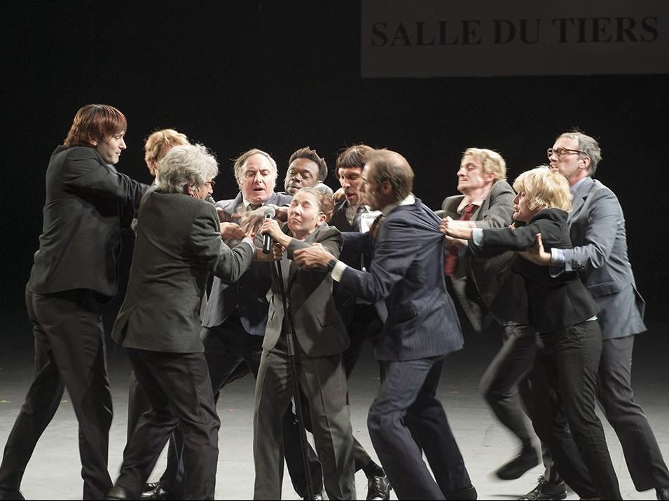 Spectacle de Joël Pommerat Ça ira (1) Fin de Louis