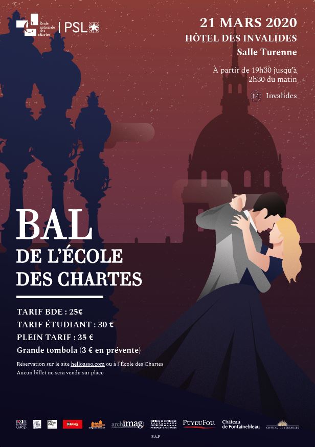 Affiche du bal 2020