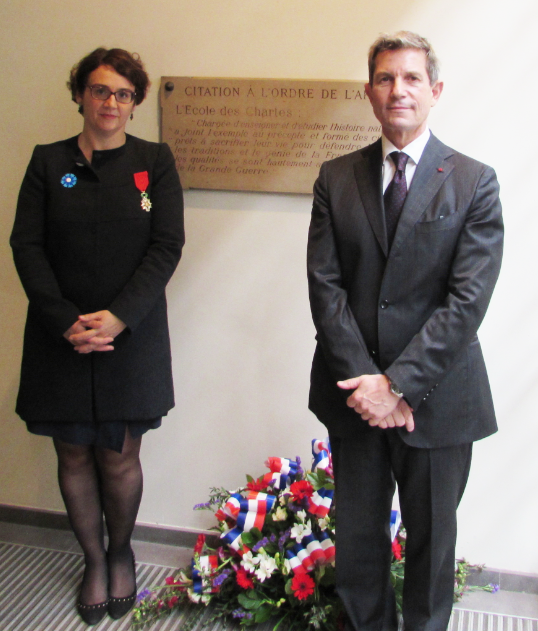 Cérémonie en hommage aux chartistes victimes de la « Grande Guerre » 