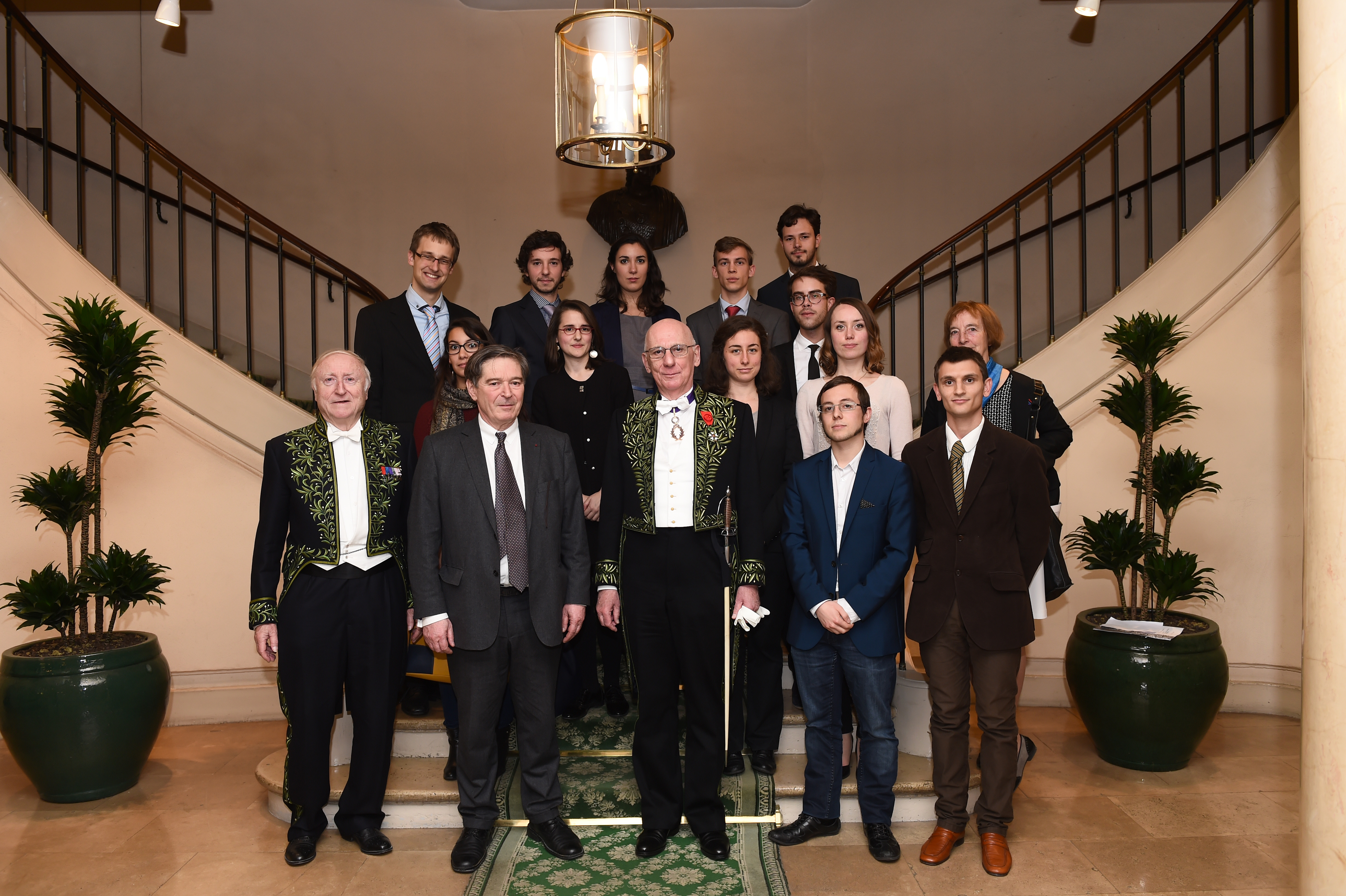 Proclamation des archivistes paléographes (prom.2015) à l'Institut de France 