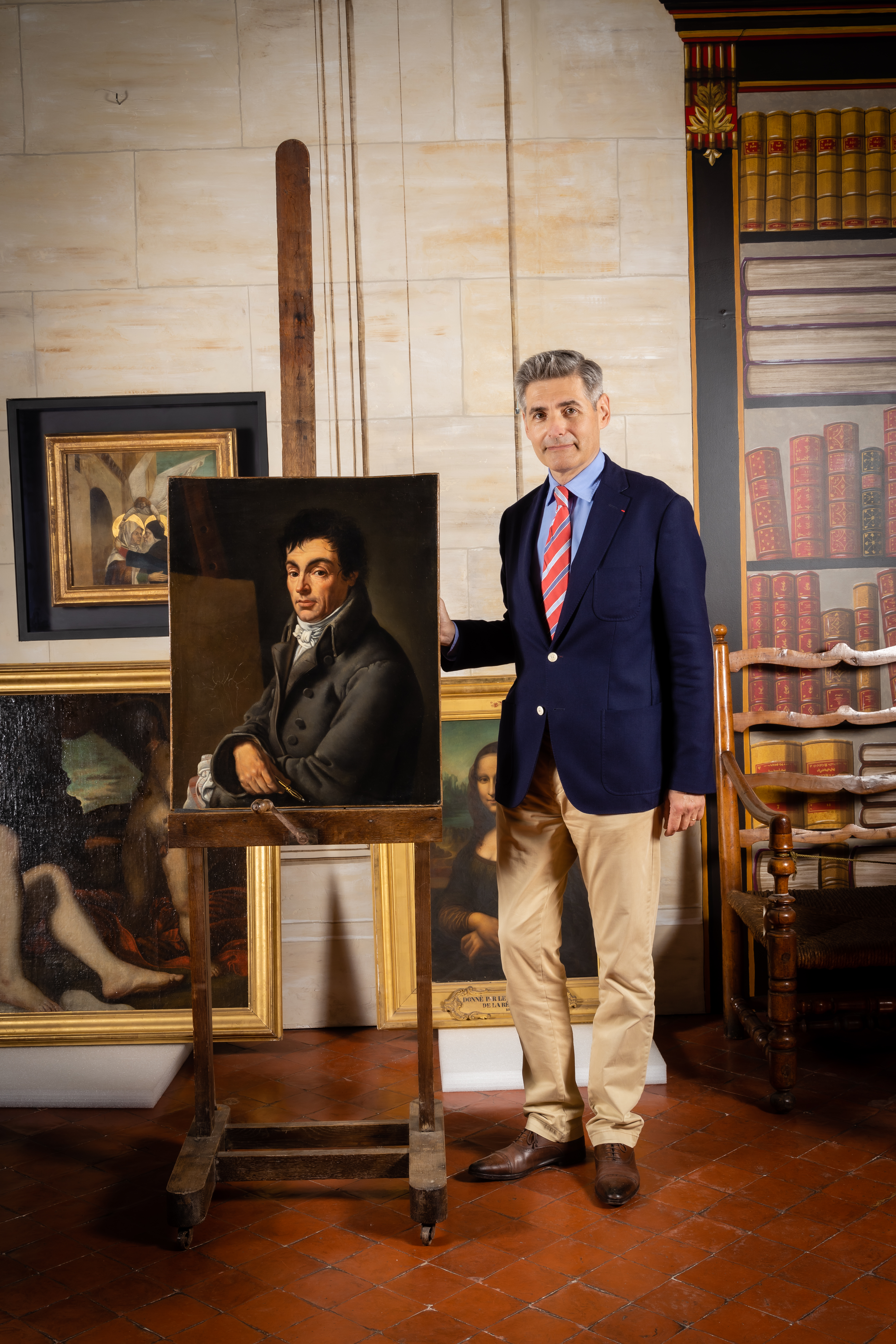 Jean-François Delmas à la bibliothèque-musée l’Inguimbertine de Carpentras