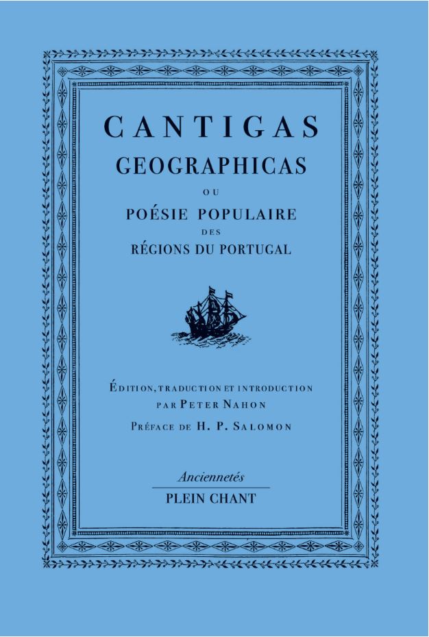 Couverture de l'ouvrage Cantigas geographicas