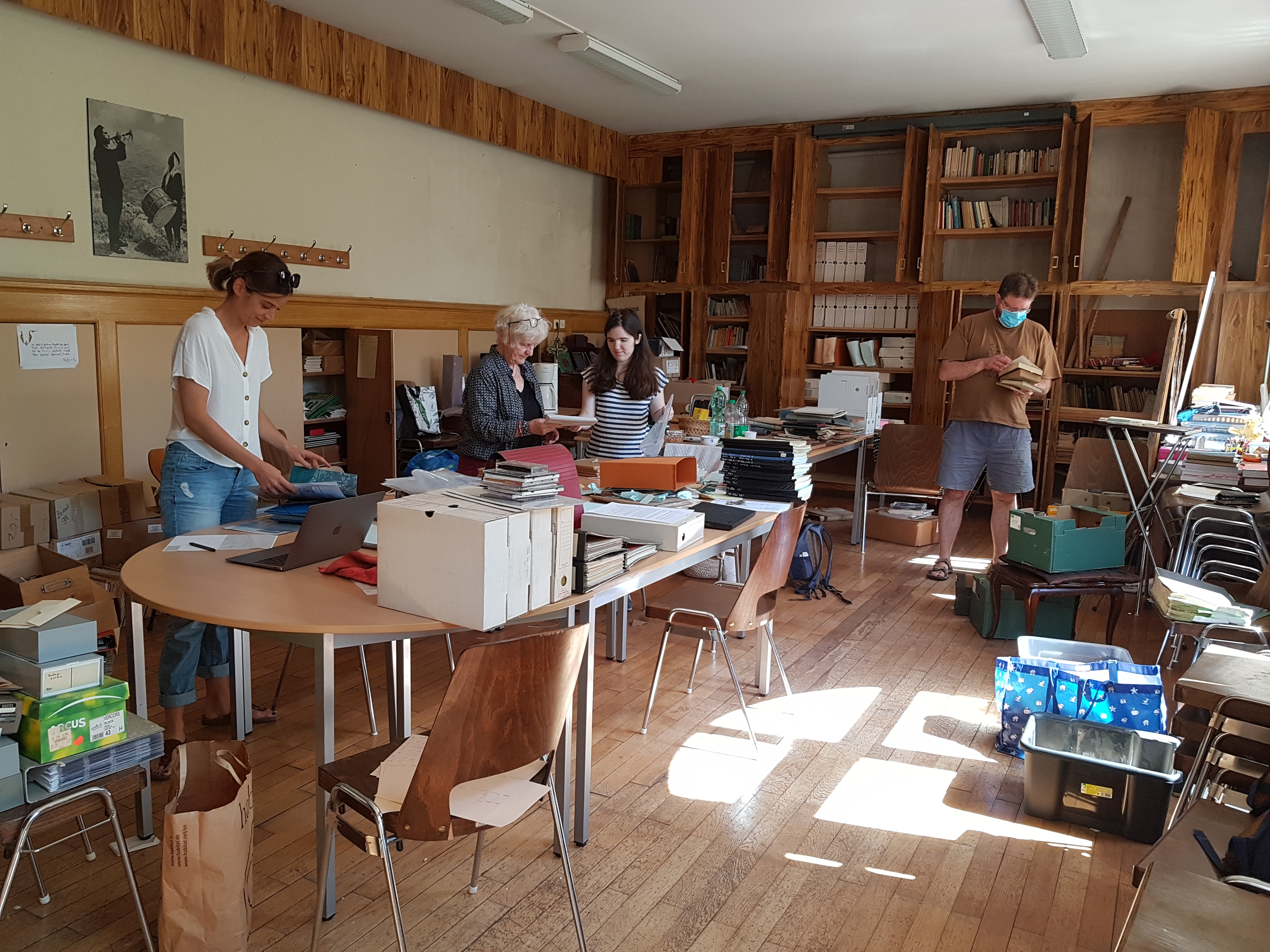 Chantier-école de traitement des archives de l’association Action chrétienne en Orient, à Strasbourg 