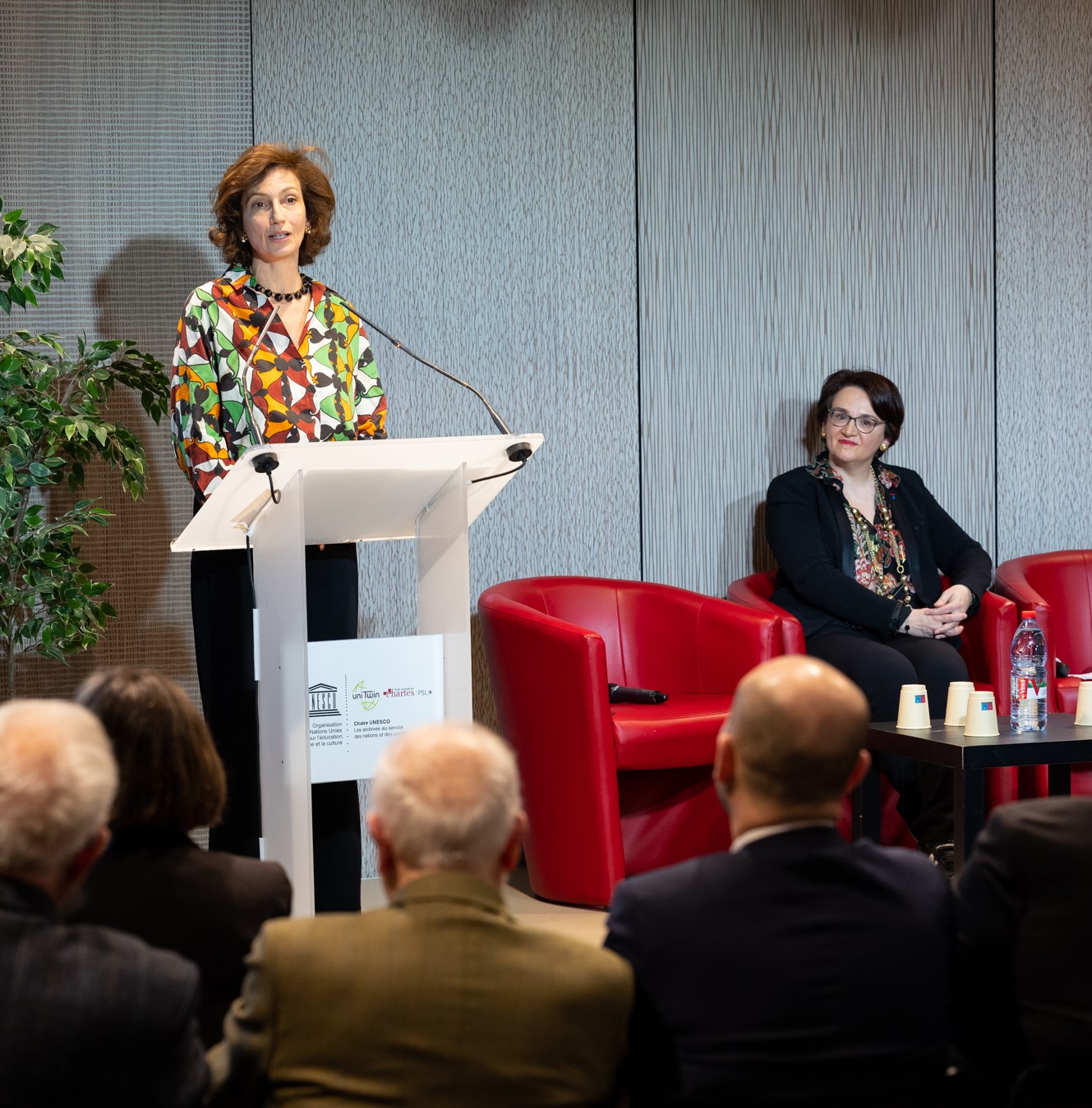 Discours introductif d’Audrey Azoulay, directrice générale de l’UNESCO, pour le lancement de la chaire UNESCO « Les archives au service des nations et des sociétés africaines » 