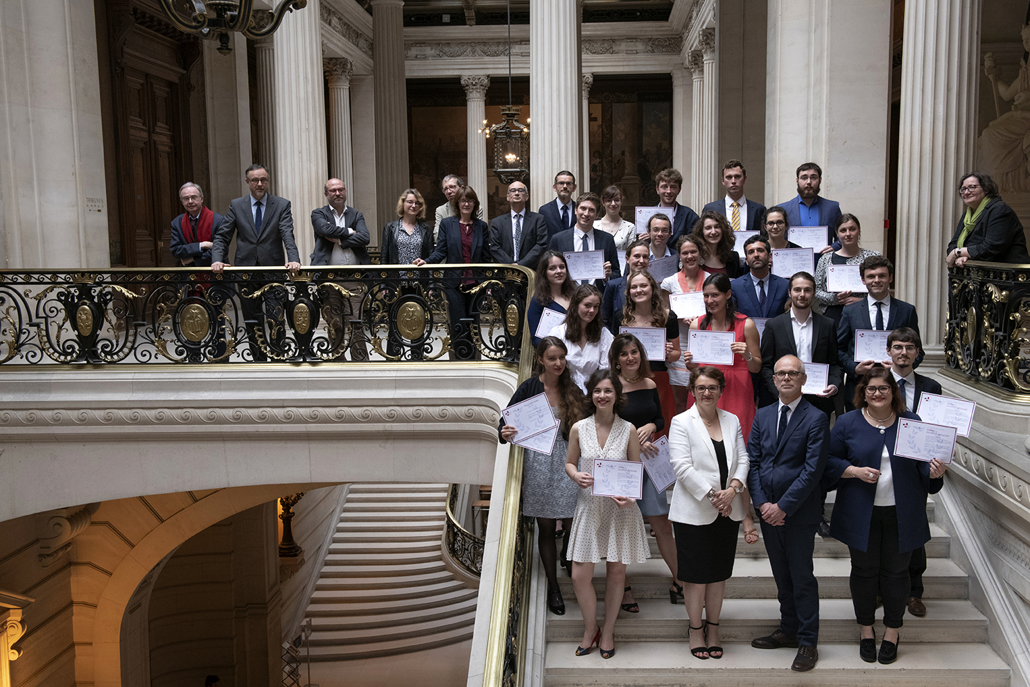 2019 Archivist paleographer graduation ceremony at the Sorbonne