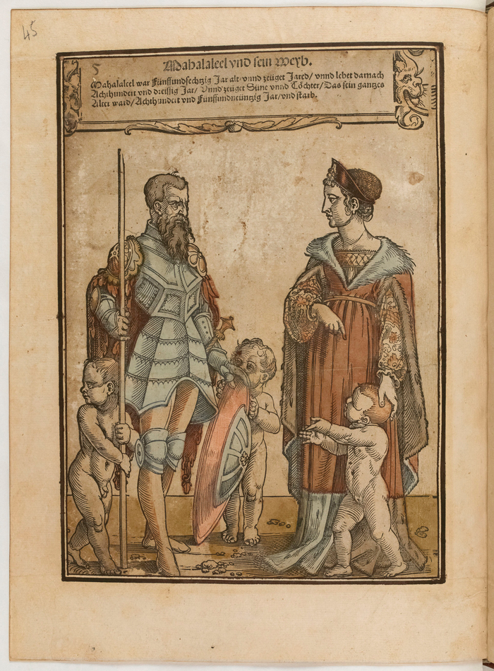 "Biblia Pauperum", [Pays-Bas, vers 1465] Réserve Fol-T-518