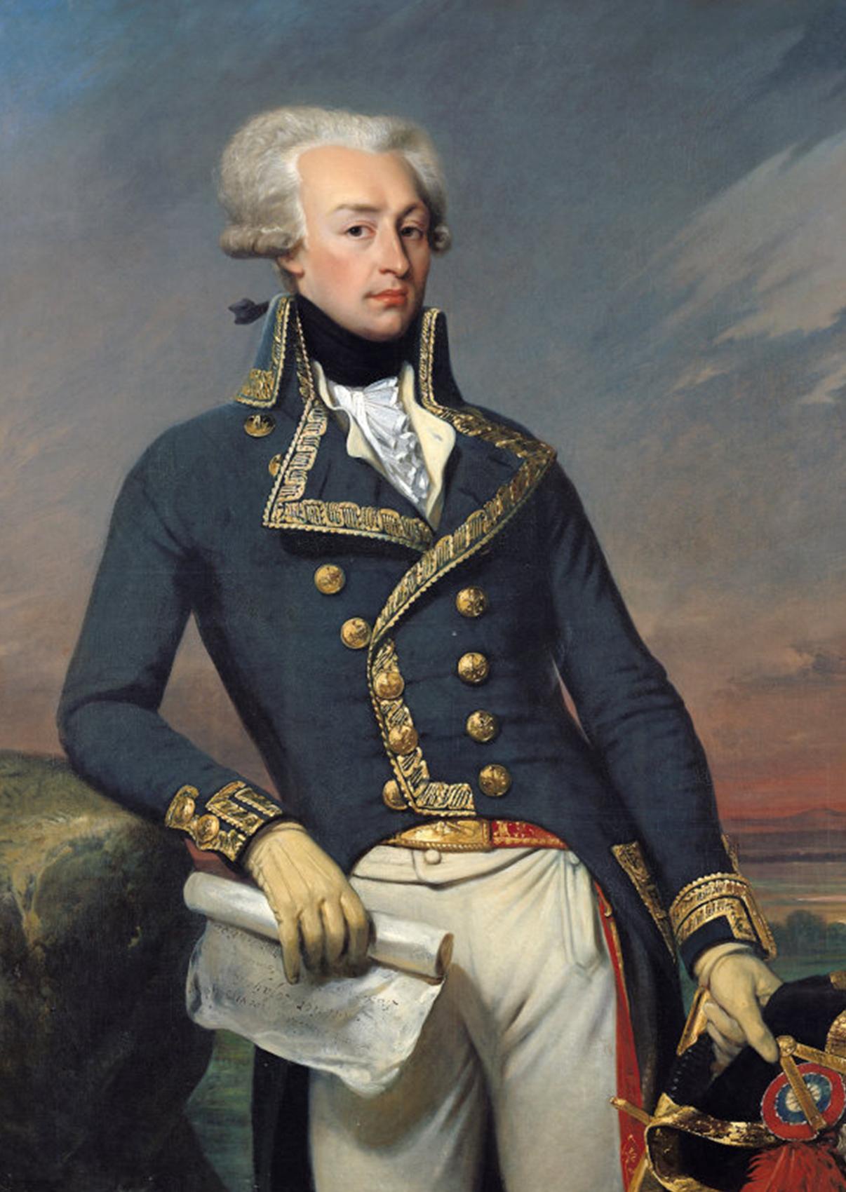 Image décorative : Marie-Joseph Paul Yves Gilbert du Motier, marquis de La Fayette (1757-1834), représenté en 1792 © Réunion des musées nationaux
