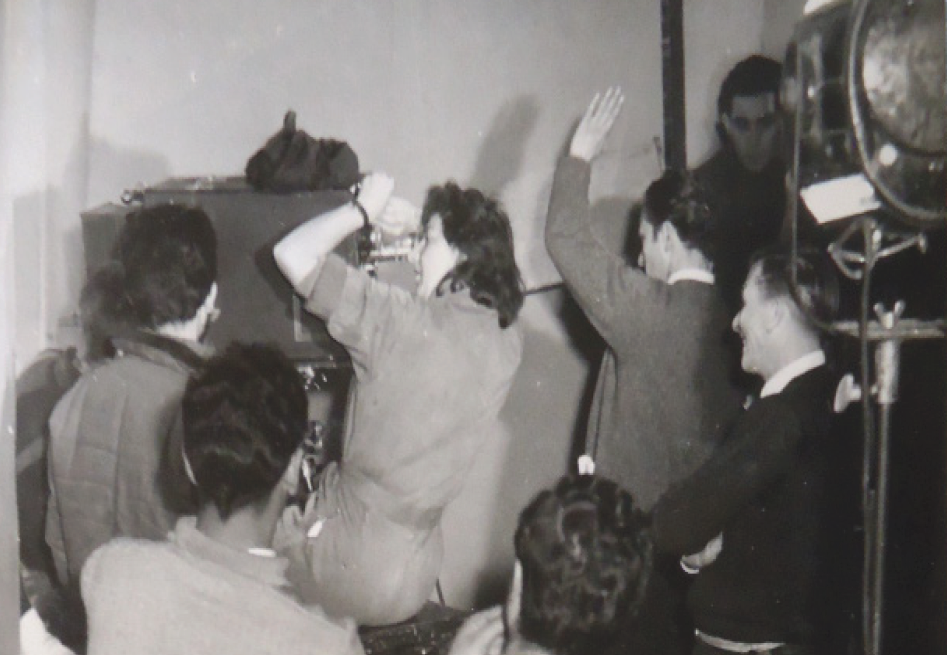 Image décorative : exercice de réalisation à l’IDHEC © Archives nationales