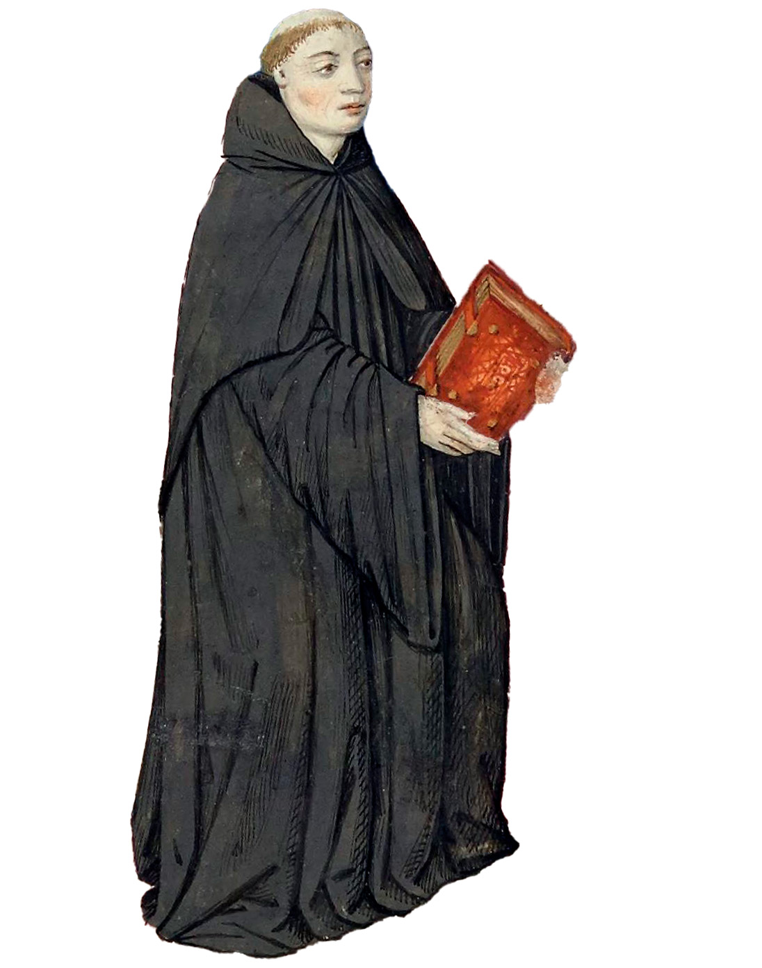 Image décorative : "Sigebert de Gembloux remettant sa chronique universelle à l'empereur. Frontispice d'un manuscrit du XVe siècle par le Maître de Robert Gaguin"