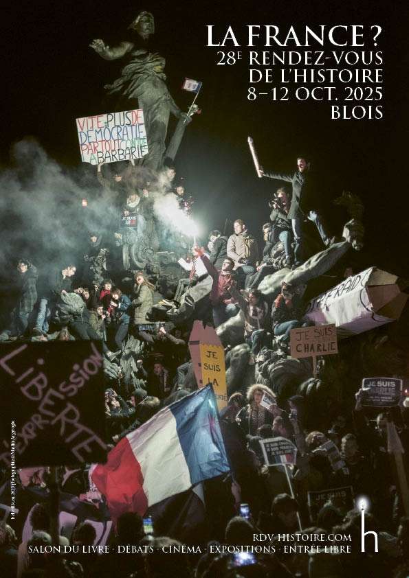 Image décorative : affiche des 28es Rendez-vous de l’histoire sur le thème de « La France ? »