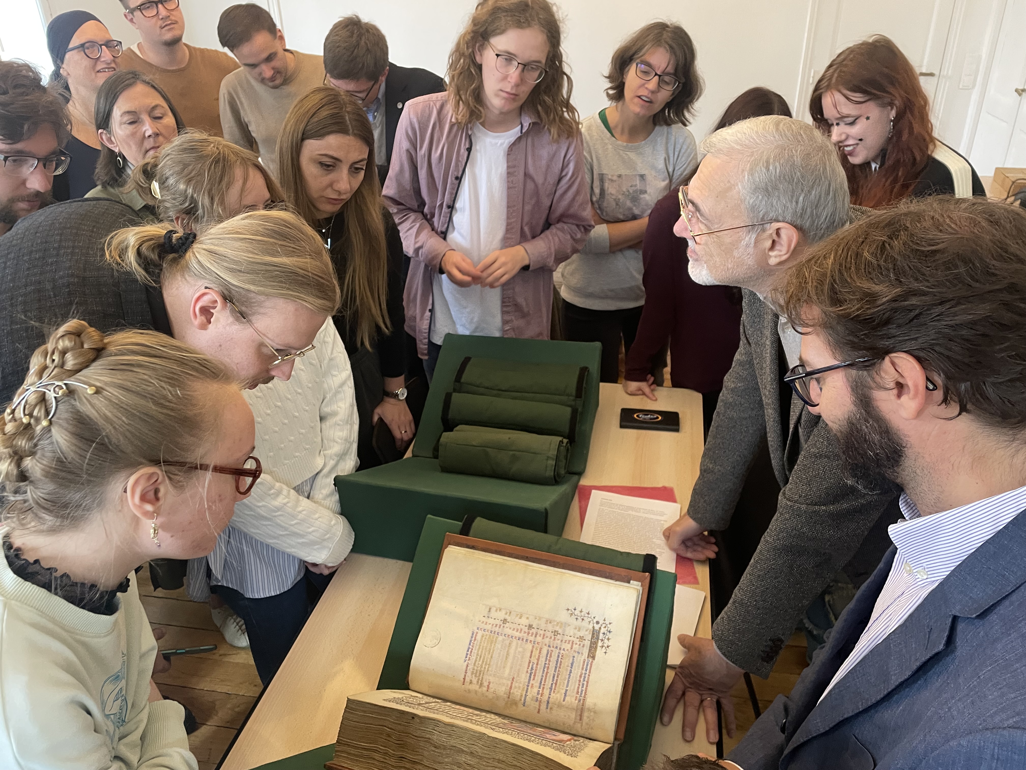 Image décorative : semaine intensive Erasmus, atelier à la bibliothèque de l'Arsenal