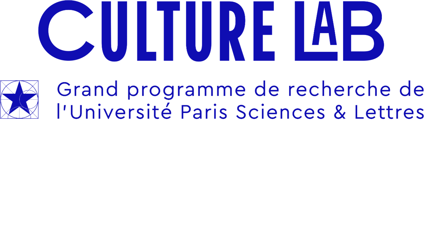 CultureLab. Grand programme de recherche de l'Université Paris Sciences & Lettres