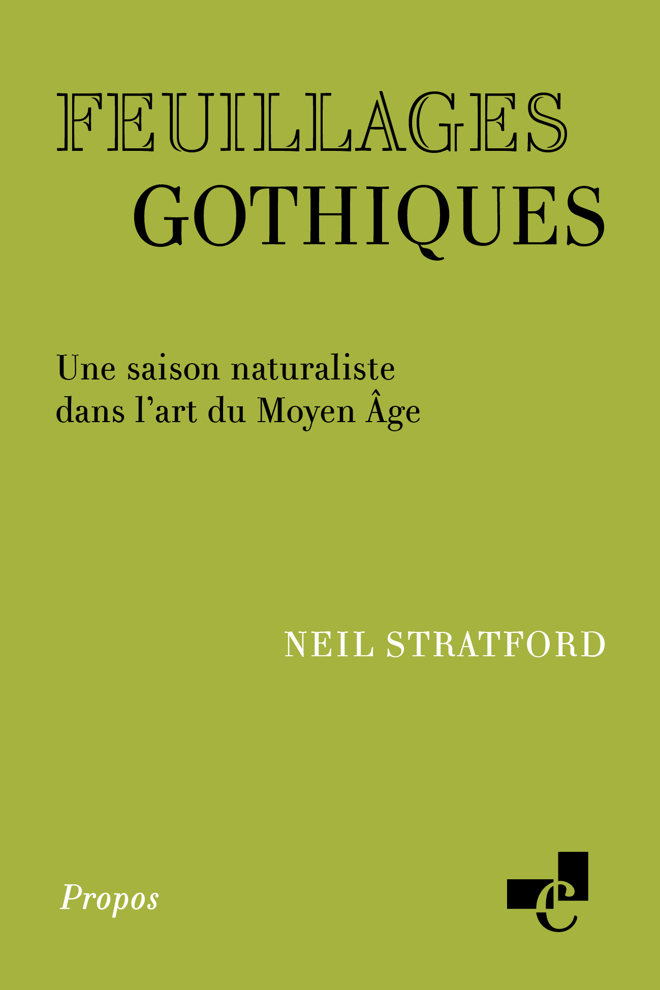 Image décorative : couverture de "Feuillages gothiques"