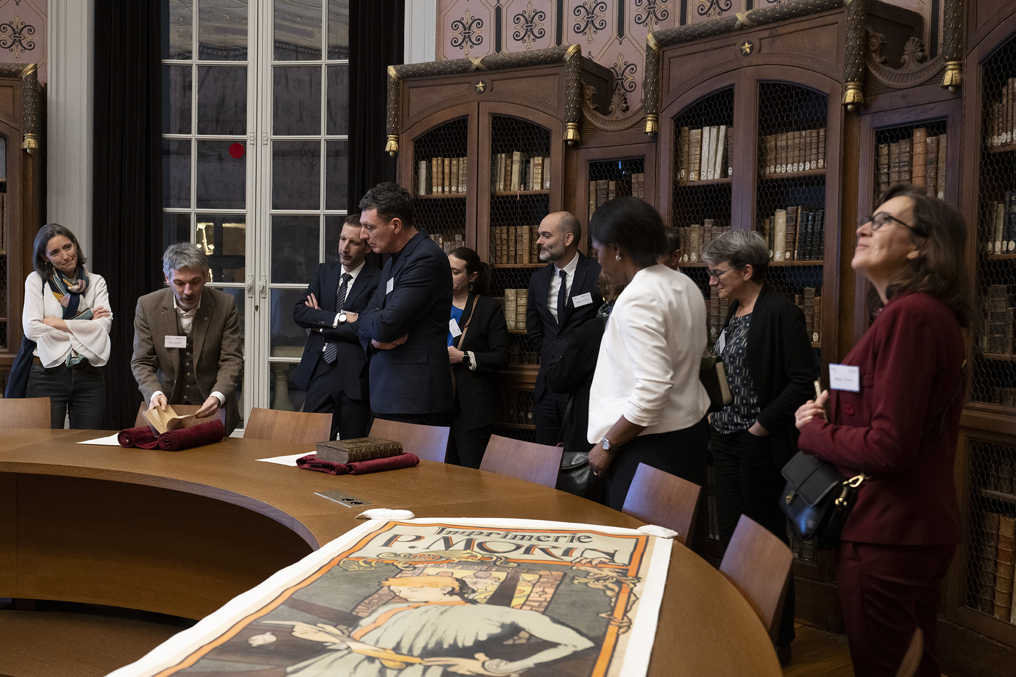 Image décorative : soirée des mécènes à la bibliothèque de l’École nationale des chartes - PSL le 4 décembre 2025 © Fondation de l’École nationale des chartes - PSL – cl. Didier Plowy