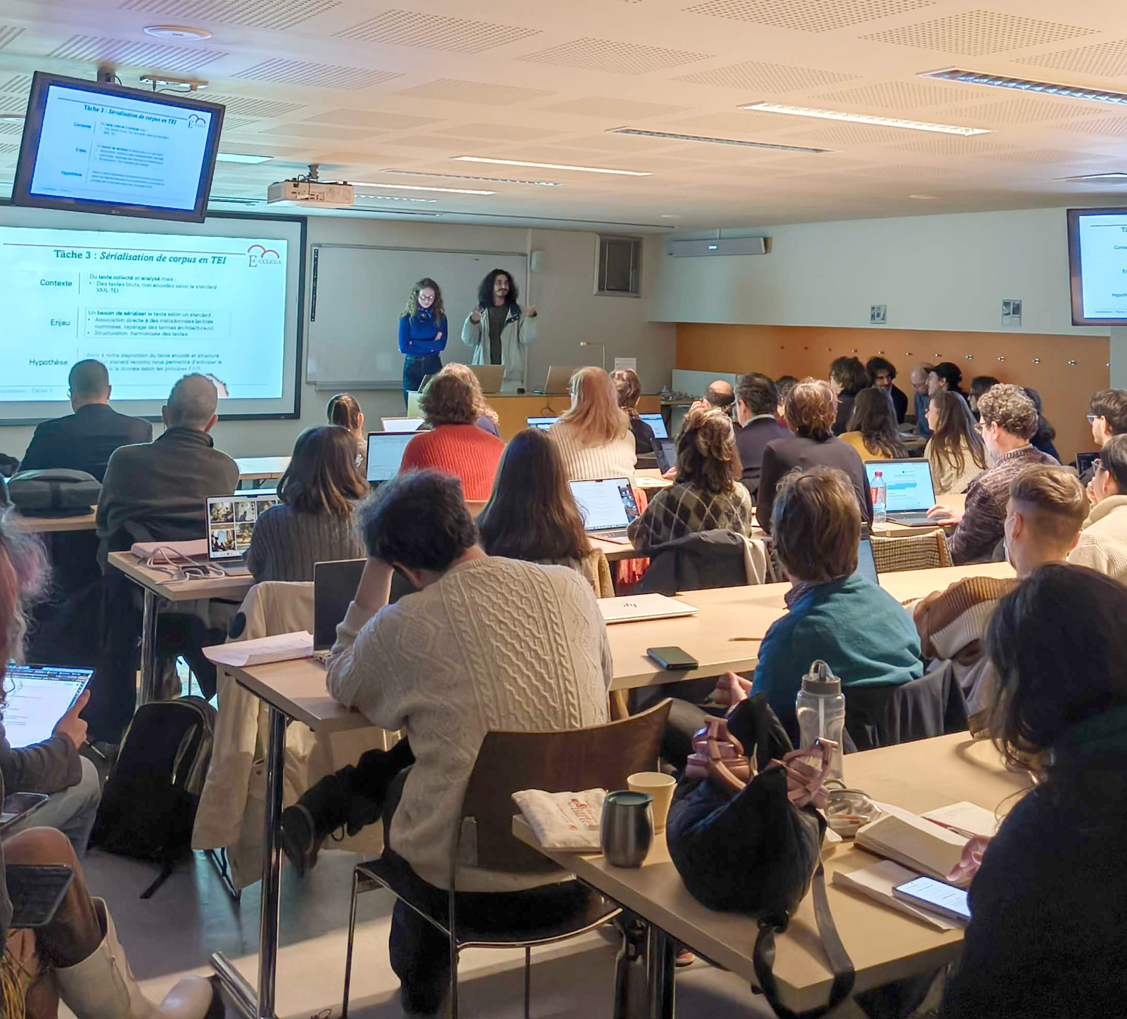 Image décorative : lancement des hackathons du master « Humanités numériques »