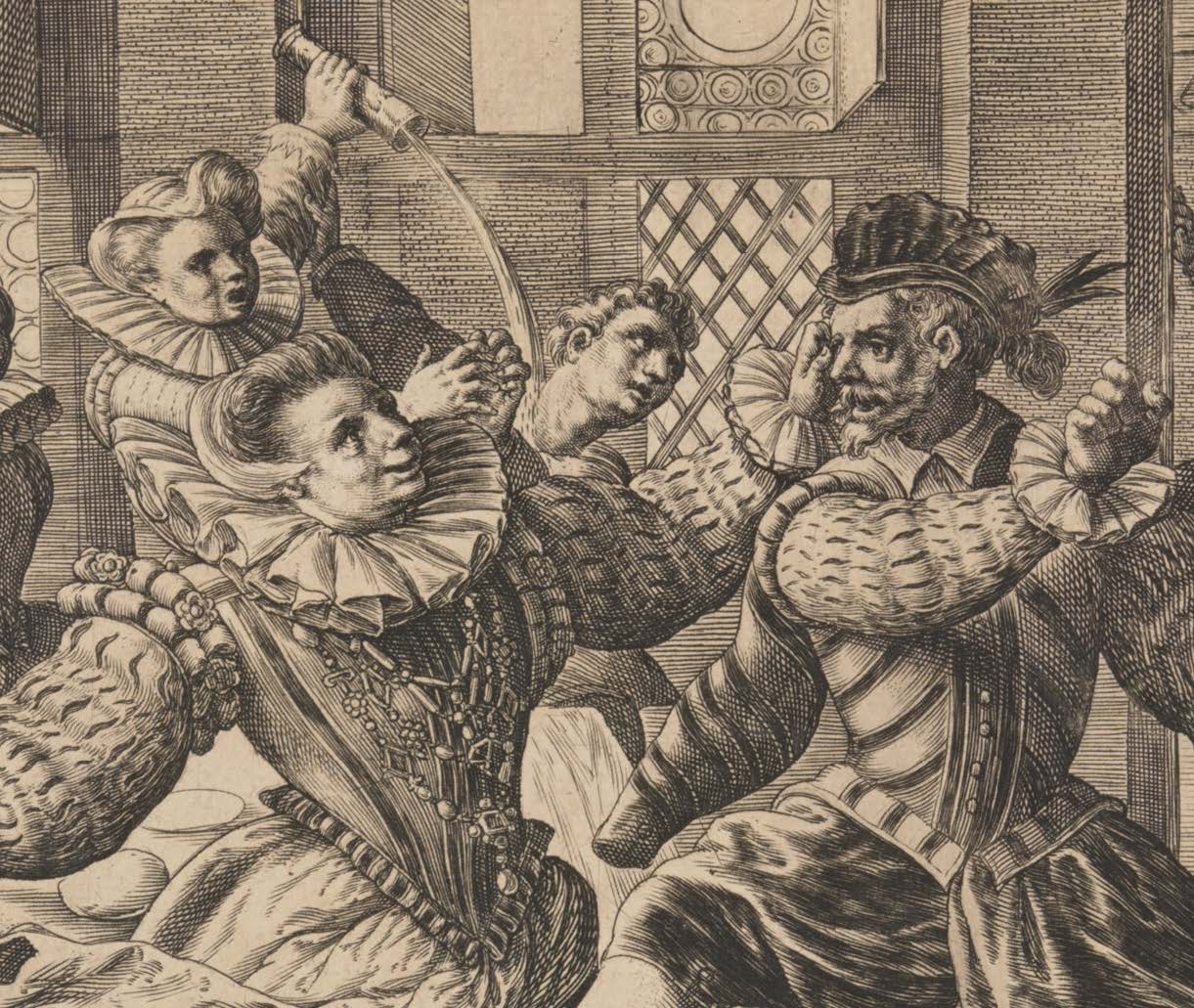 Image décorative : Crispijn van de Passe I, „Discordia“, 1589