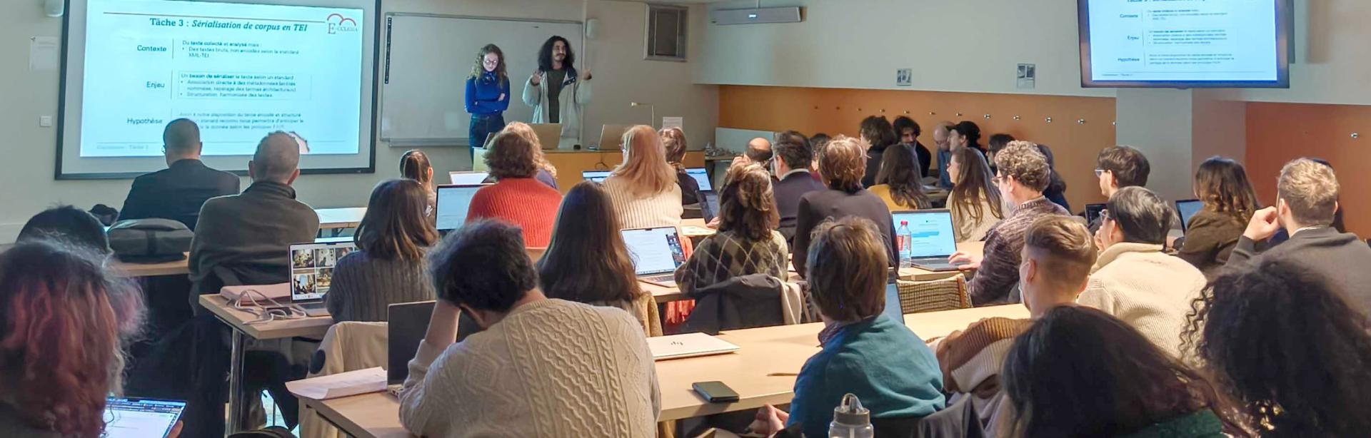 Image décorative : lancement des hackathons du master « Humanités numériques »