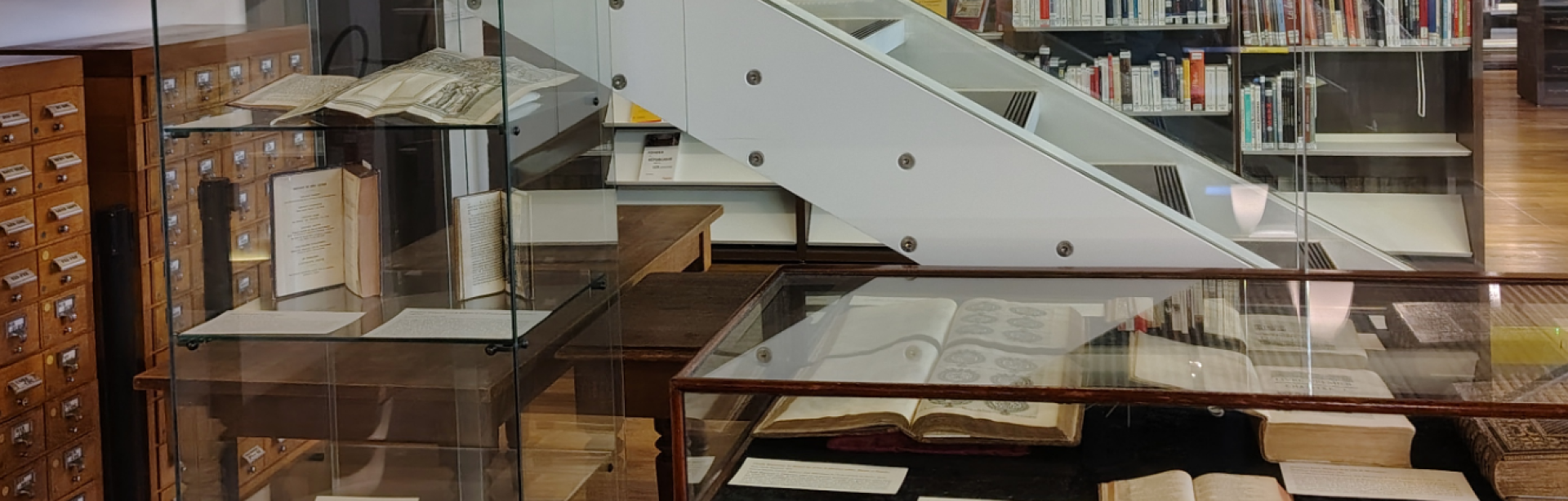 Image décorative : exposition des documents anciens acquis en 2025 par la bibliothèque