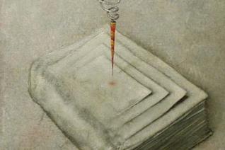 Armodio, SILENZIO, tempera su tavola - http://www.armodio.it - avec l’autorisation gracieuse de l’artiste