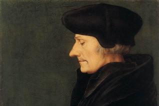 Desiderius Erasmus, peinture de Hans Holbein le Jeune.