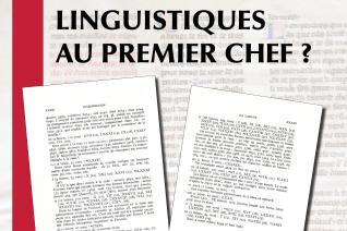 Linguistiques au premier chef