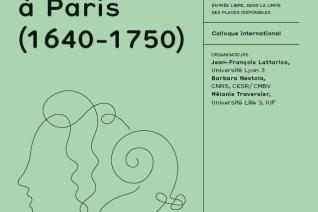 Affiche du colloque « Les Italiens et la vie musicale à Paris (1640-1750) »