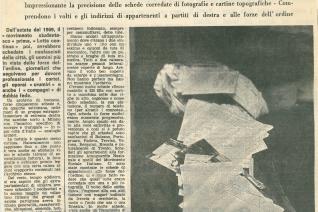 Article paru dans le journal Alto Adige le 1er décembre 1971