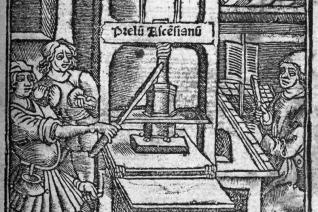 Marque de Josse Bade, extraite de Girolama Savonarola, Expositio in Psalmos Miserere mei Deus 