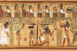 Papyrus d'Ani, vers 1200 avant notre ère (Nouvel Empire)