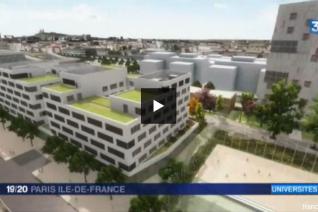 Reportage de France 3 sur le Campus Condorcet