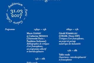 Bibliographie des critiques d'art francophones