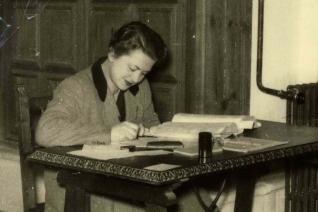 Chantal de La Véronne (années 1950-1955) aux Archives générales de Simancas 
