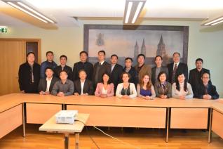 L'École accueille une délégation d'archivistes de la province du Jiangsu en Chine