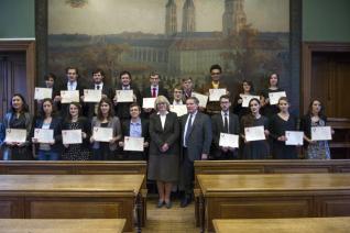 Cérémonie de remise des diplômes 2015 d'archiviste paléographe 