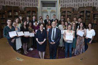 Cérémonie 2023 de remise des diplômes d’archiviste paléographe