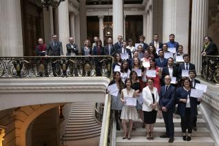 Cérémonie 2019 de remise des diplômes d’archiviste paléographe à la Sorbonne 