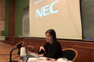 Conférence d'Ekaterina Gerasimova sur Giordano Orsini 