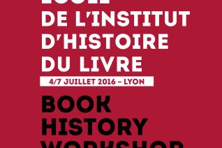 École d'été de l’Institut d’histoire du livre