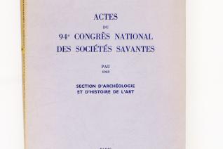 Couverture des Actes du 94e congrès national des sociétés savantes
