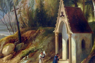 Le départ du sire de Joinville par François Alexandre Pernot (1793-1865) 