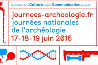 Logo des Journées nationales de l'archéologie 2016