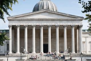 Façade de l'University College de Londres.