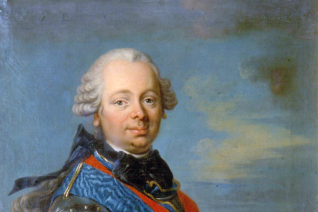 Portrait en buste d'Etienne-François, duc de Choiseul en cuirasse, portant le cordon bleu, Louis-Michel van Loo (entre 1750 et 1800)