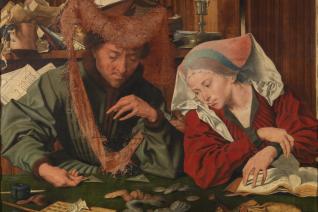 Der Geldwechsler und seine Frau, Marinus van Reymerswaele (1539), Museo del Prado, Madrid