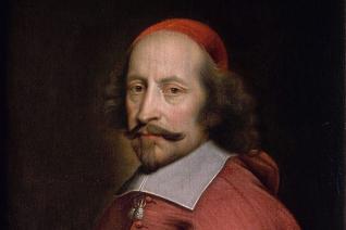 Portrait du cardinal Mazarin,par l’atelier de Pierre Mignard,1658-1660, Chantilly, musée Condé