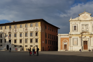 La Piazza dei Cavalieri avec la Scuola Normale Superiore à Pise