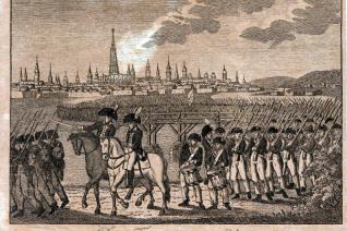 Les Français à Vienne en 1805 : l’occupation du pont Thabor © Wien Museum